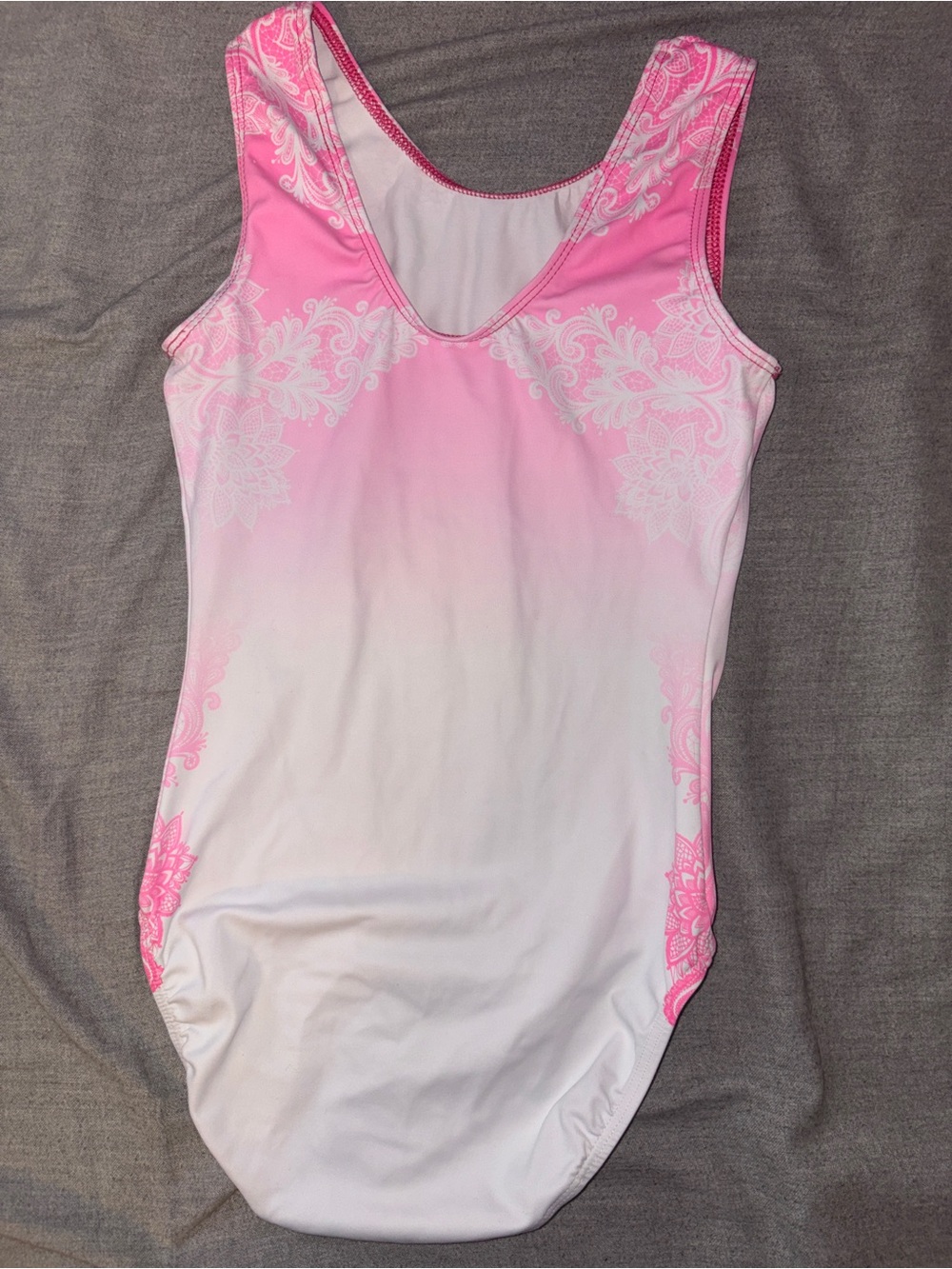 *SOLD* GK Sparkle Gymnastics Leotard L - Picture 2 of 2